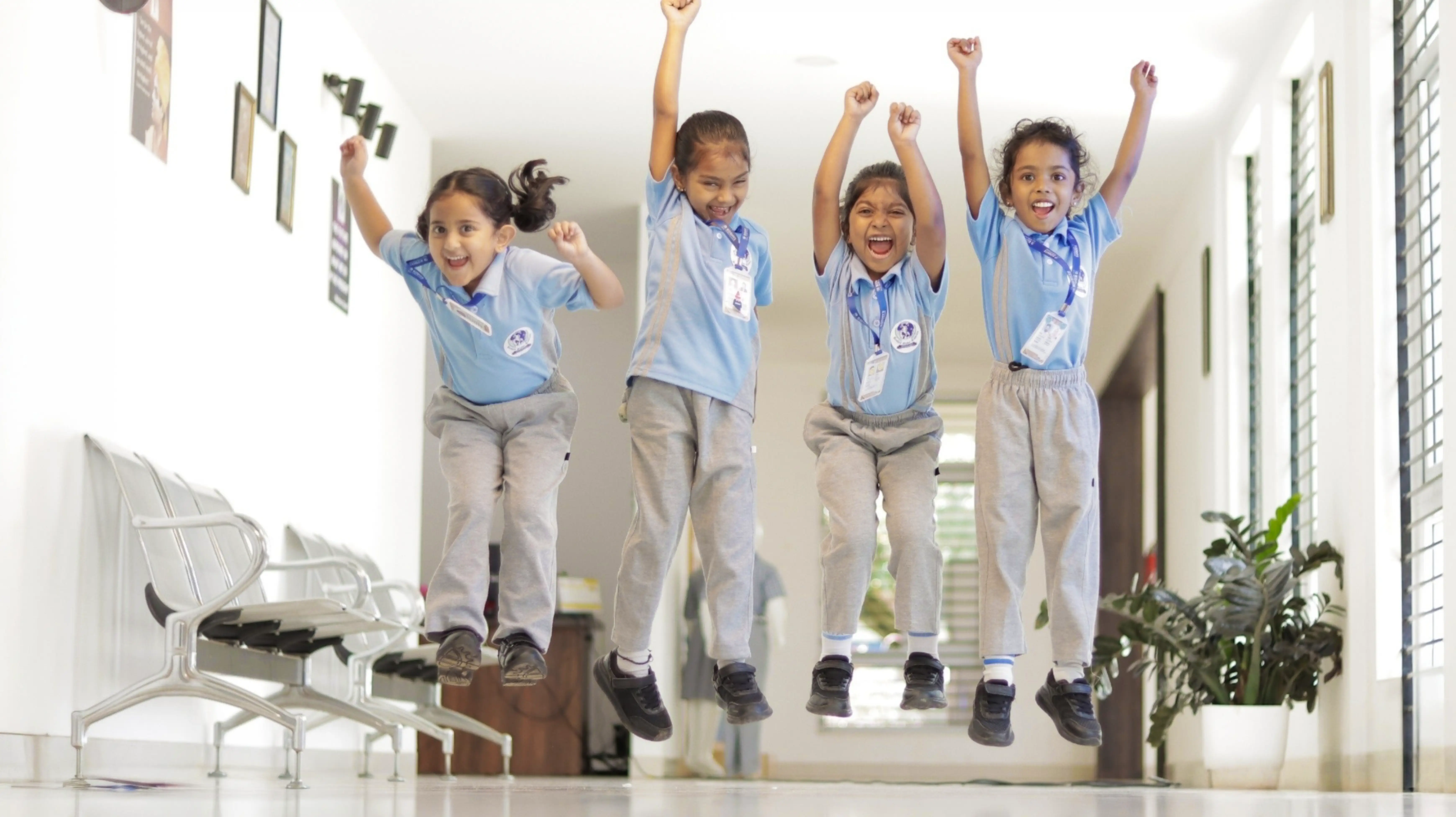 Students learning together